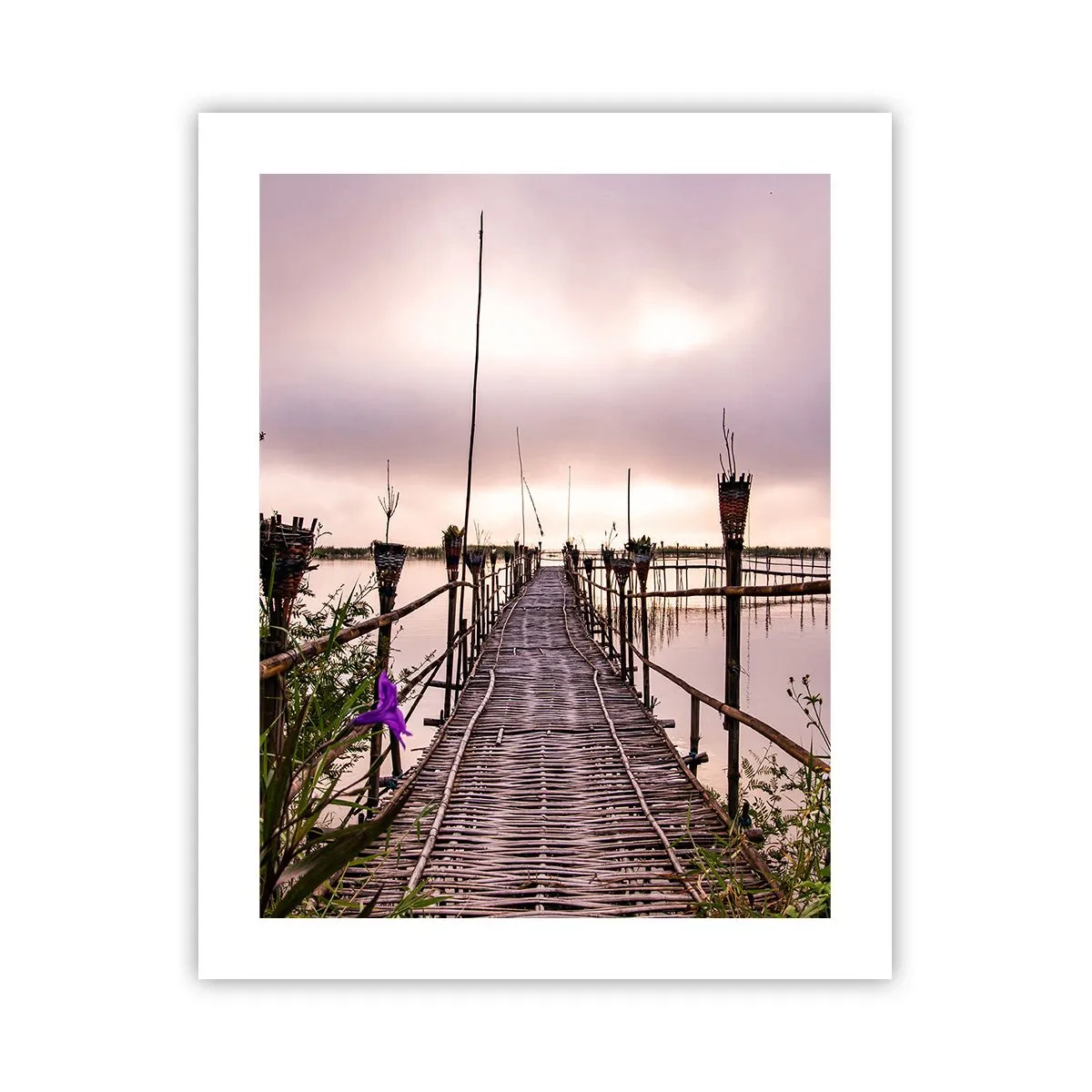 Affisch - Asiens lugn och tystnad - 40x50 cm