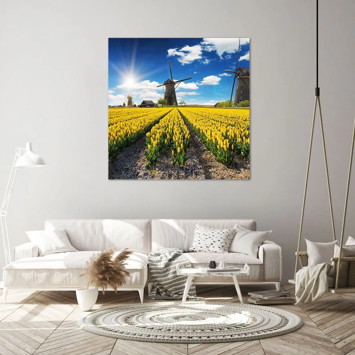 Canvastavla - Bild på duk - Mer holländskt kan inte vara - 30x30 cm