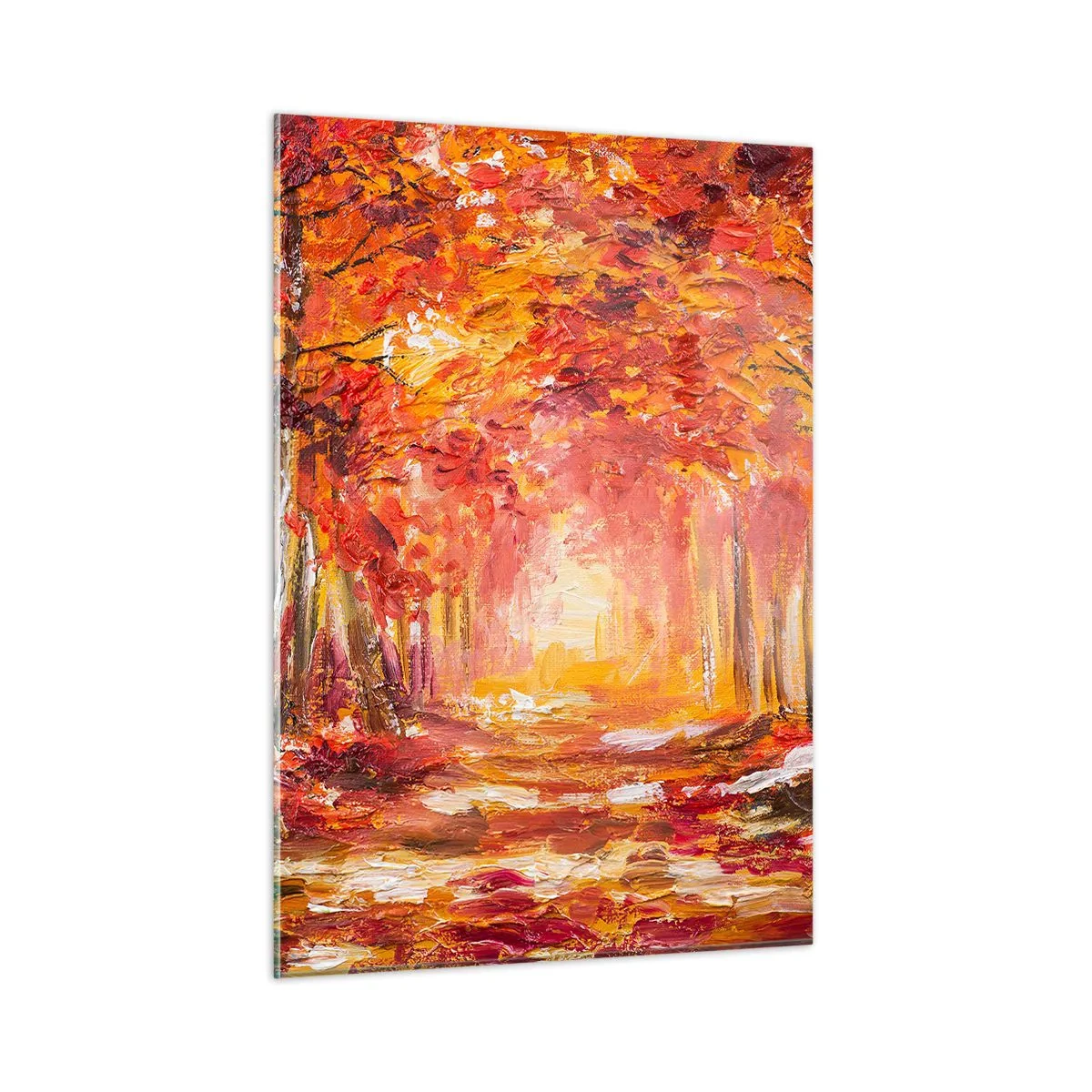 Glastavla - Bild på glas - Kopparskog - 50x70 cm