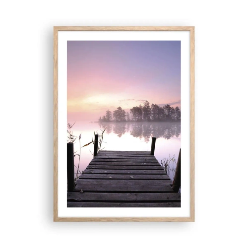 Affisch i ram av ljusek - Ur liljedimman... - 50x70 cm