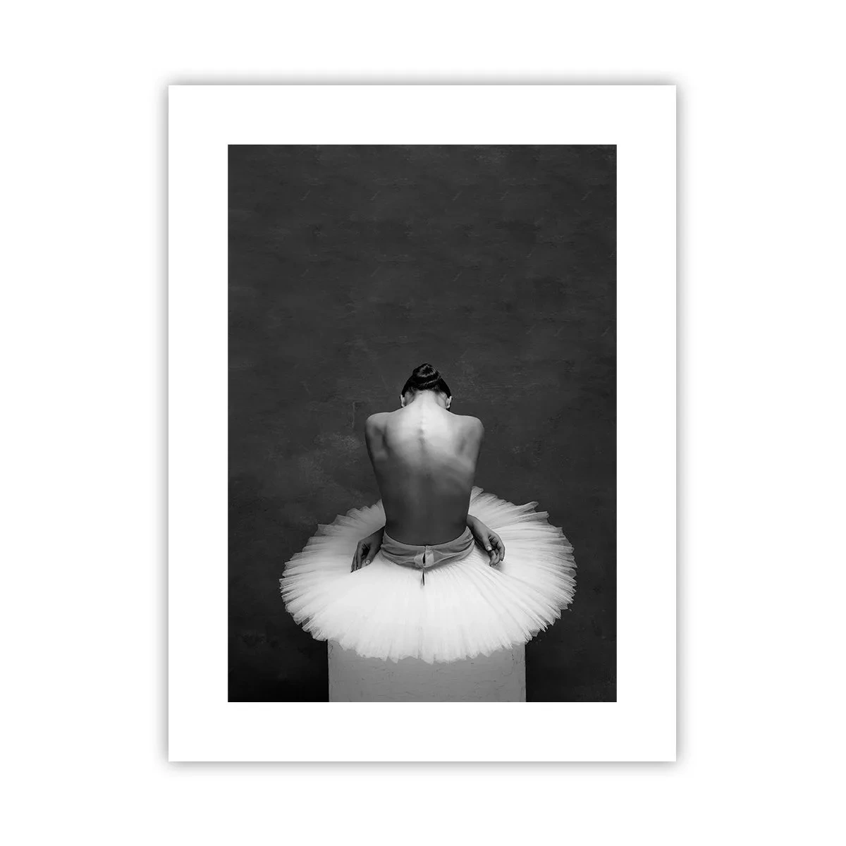 Affisch - Hon blommar ut - 30x40 cm