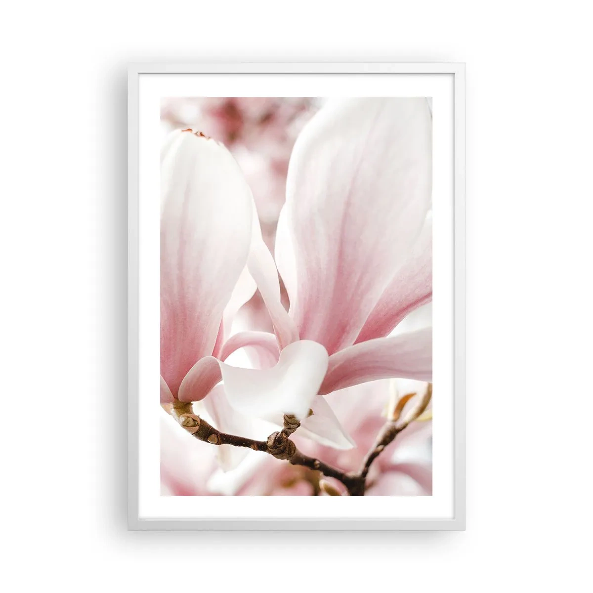 Affisch i vit ram - Oändlig känslighet - 50x70 cm