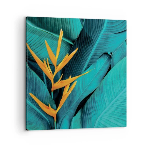 Canvastavla - Bild på duk - Edens blomma - 50x50 cm