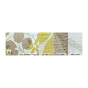 Provbit av fototapet Premium Canvas - Komposition i solskenet - Boho, Blommor, Minimalism - 100x30 cm