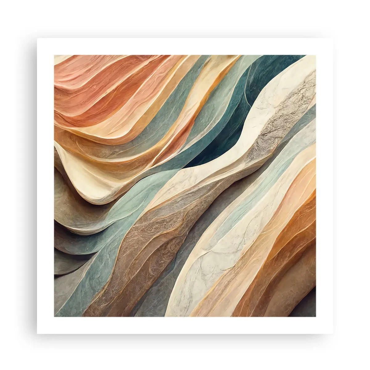 Affisch - Ögonblick före förändring - 60x60 cm