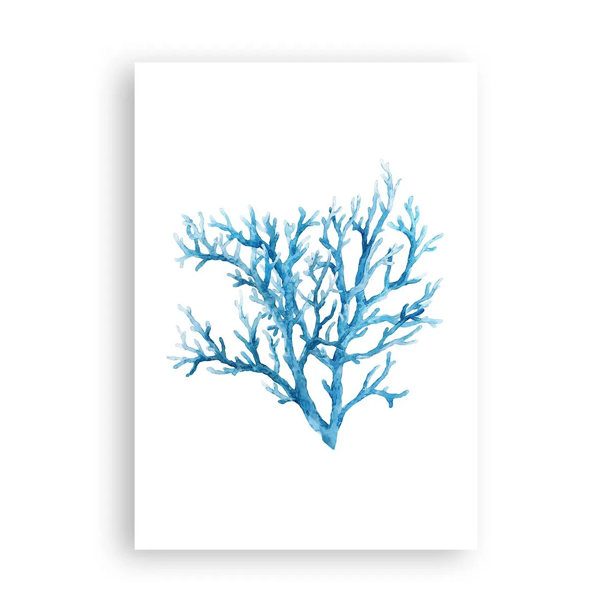 Affisch - Marin filigran - 70x100 cm