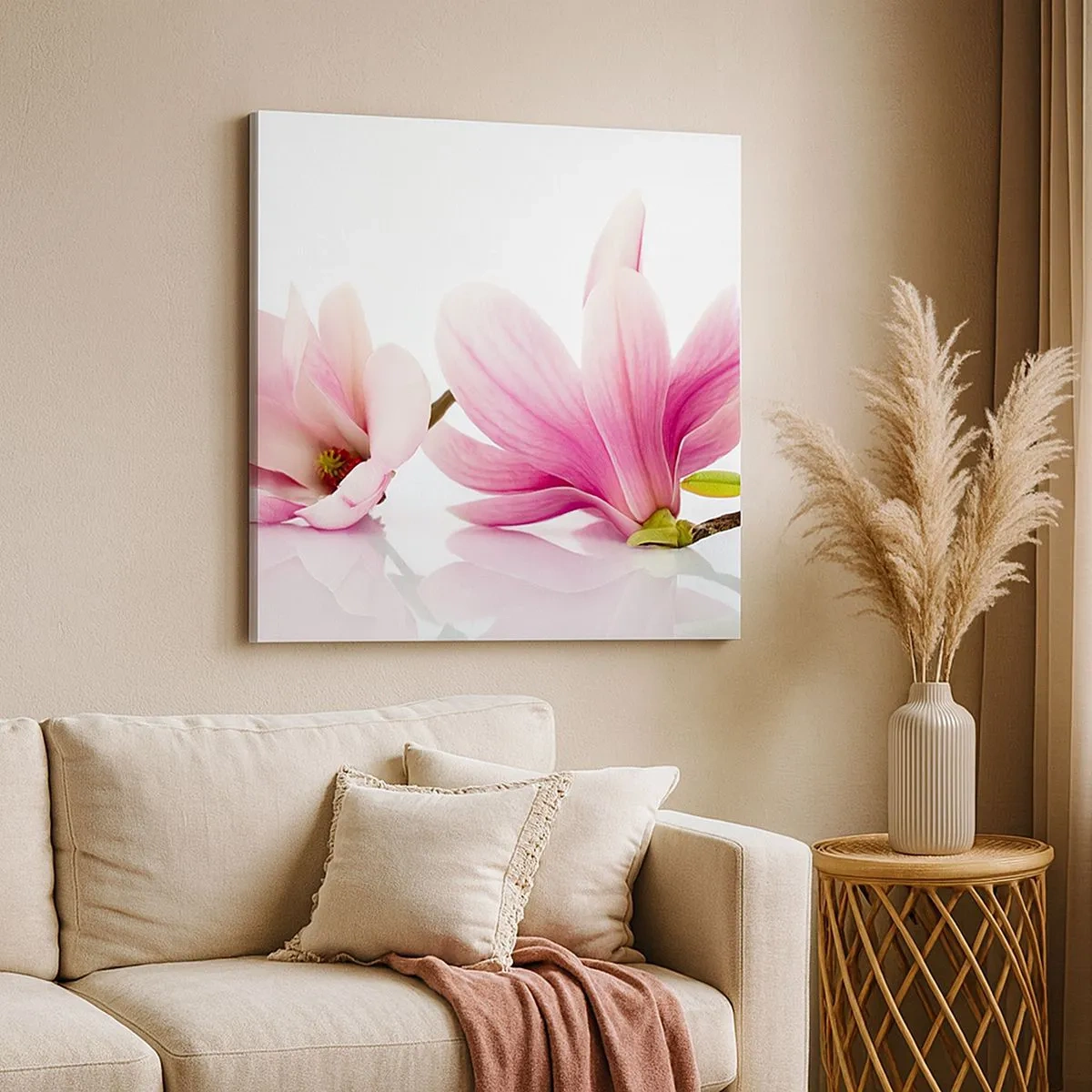 Canvastavla - Bild på duk - Lätta som vårkänslan - 30x30 cm