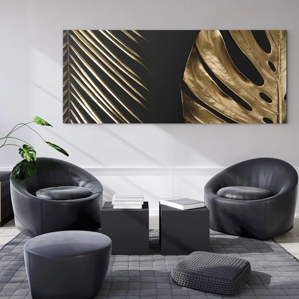 Glastavla - Bild på glas - Olika men lika dyra - 120x50 cm