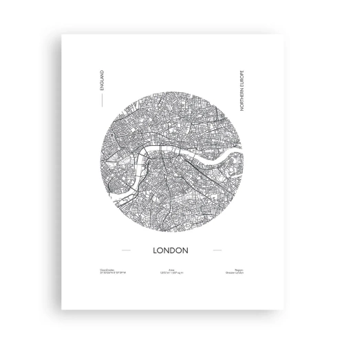 Affisch - Londons anatomi - 40x50 cm