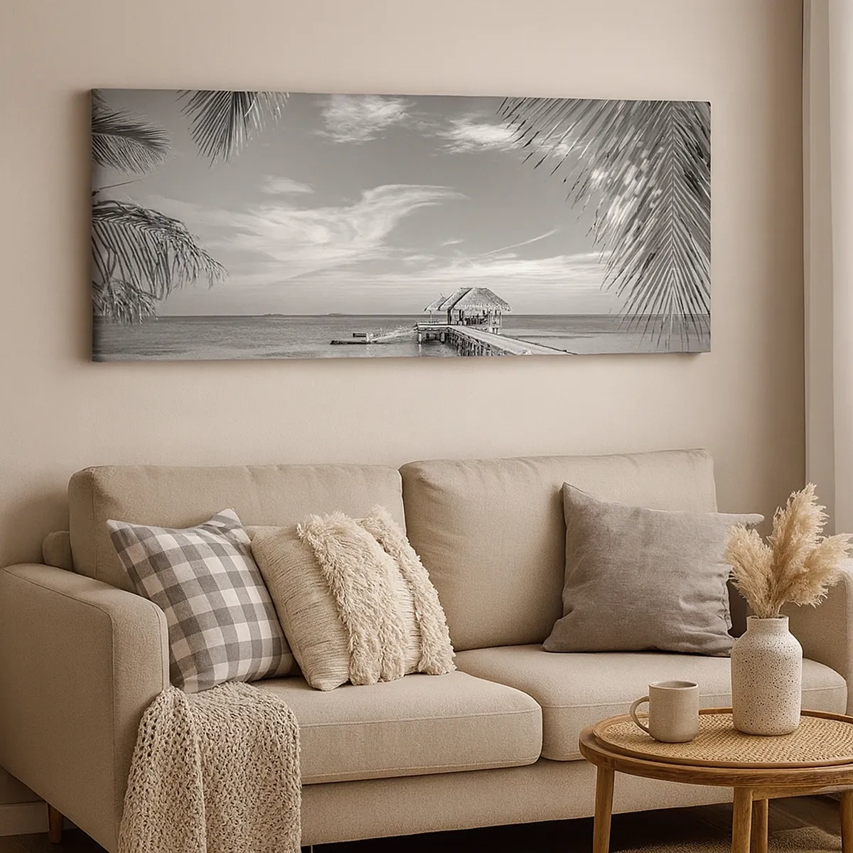 Canvastavla - Bild på duk - Minne eller dröm? - 30x30 cm