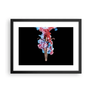 Affisch i svart ram - Fullt blommande - 40x30 cm