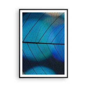 Affisch i svart ram - Invecklad konstruktion - 70x100 cm