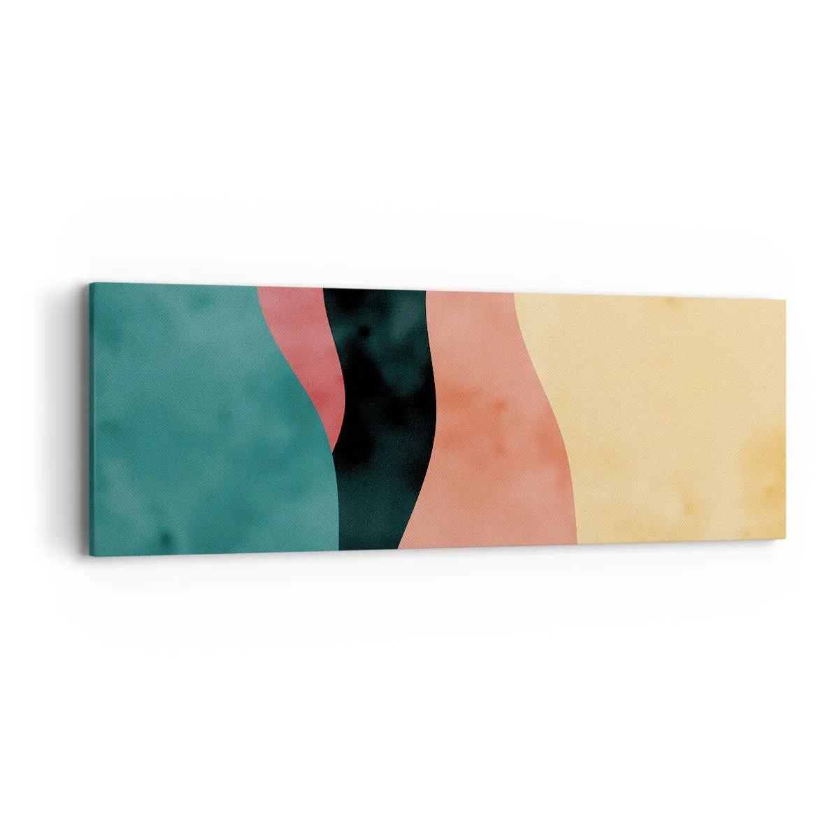 Canvastavla - Bild på duk - Enig oenighet - 90x30 cm
