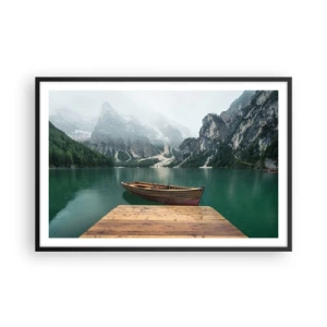 Affisch i svart ram - Naturens mäktighet - 91x61 cm