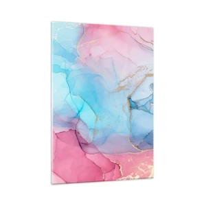 Glastavla - Bild på glas - Möte och infiltration - 50x70 cm
