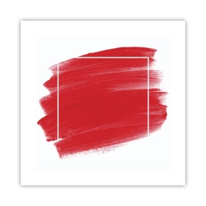 Affisch - Utanför ramen - 40x40 cm