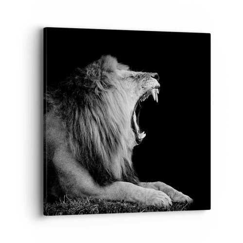 Canvastavla - Bild på duk - Utan någon tvekan - 40x40 cm