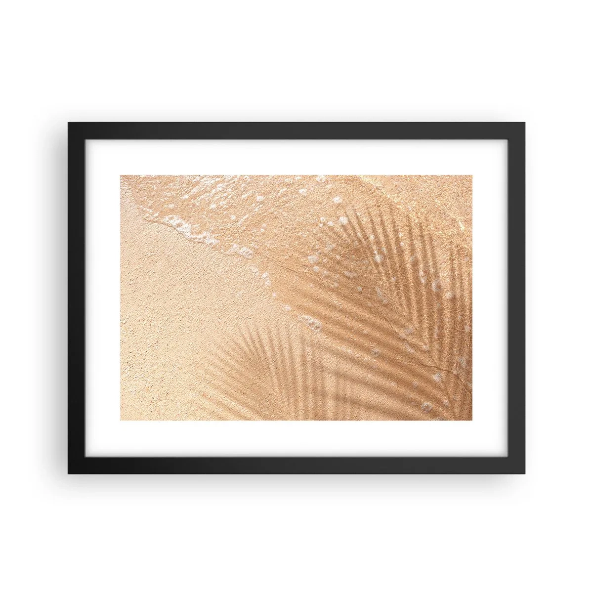 Affisch i svart ram - Heta sommarens skugga - 40x30 cm
