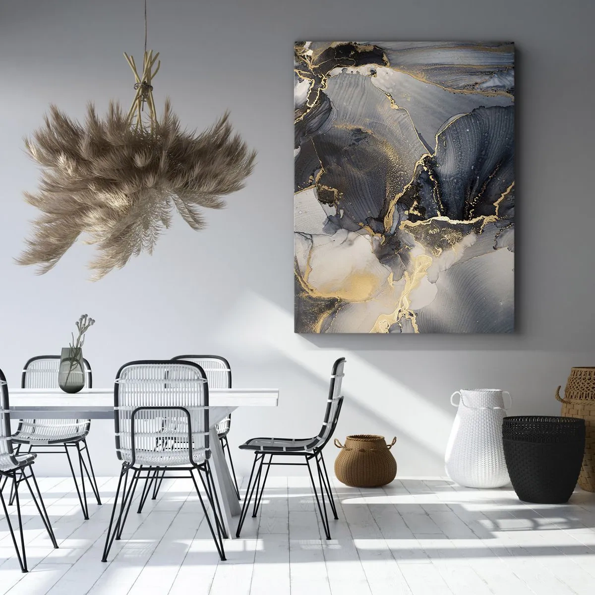 Canvastavla - Bild på duk - En stens liv - 50x70 cm