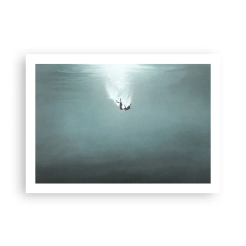 Affisch - I havets famn - 70x50 cm