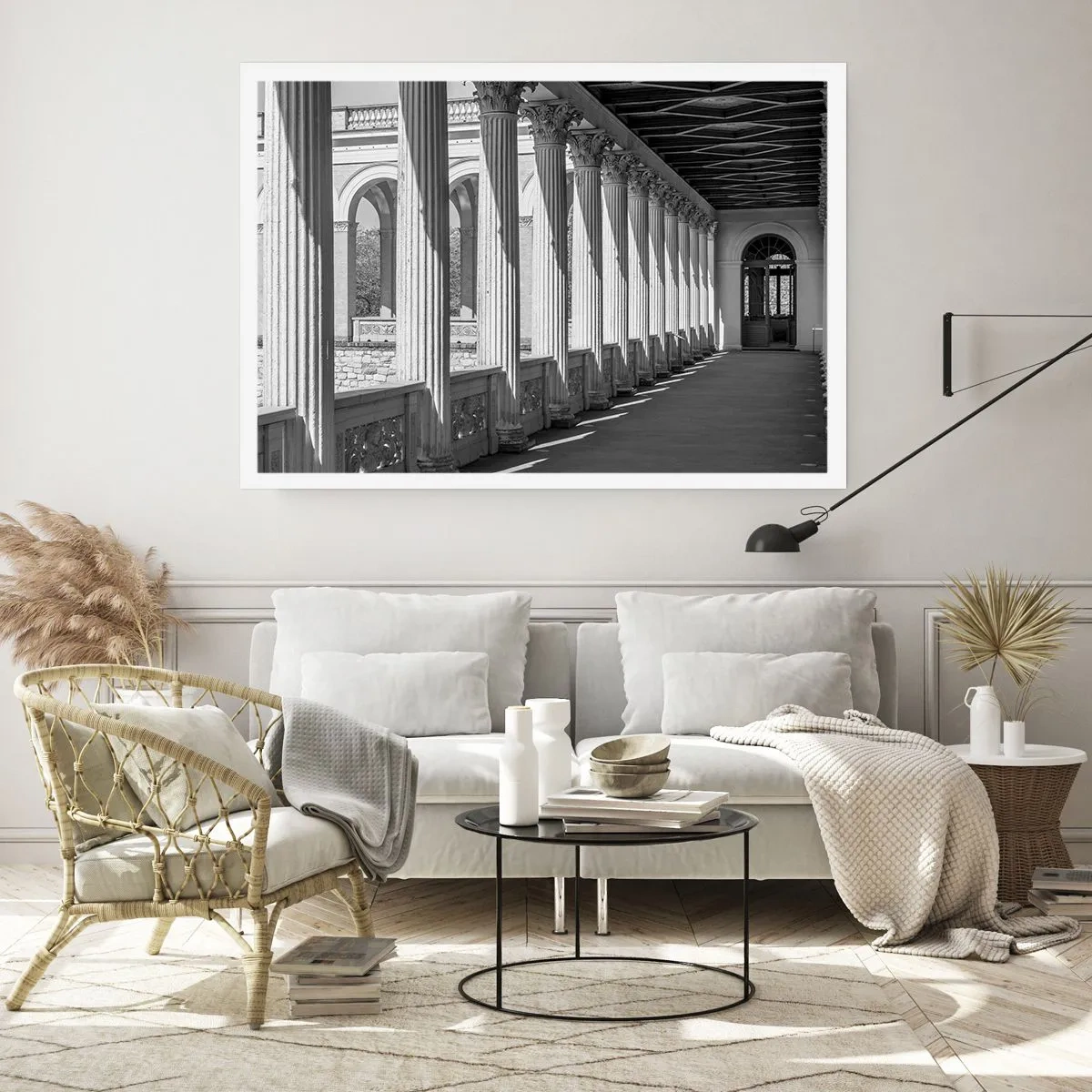 Affisch - Solig arkad - 70x50 cm