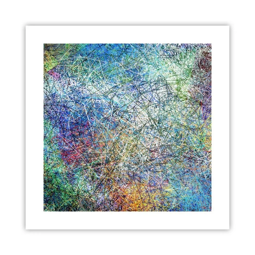 Affisch - Det är inte så enkelt - 40x40 cm