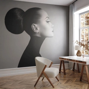 Fototapet Standard Eco - Samtida Nefretete - Kvinna, Frisyr, Modell - 500x350 cm
