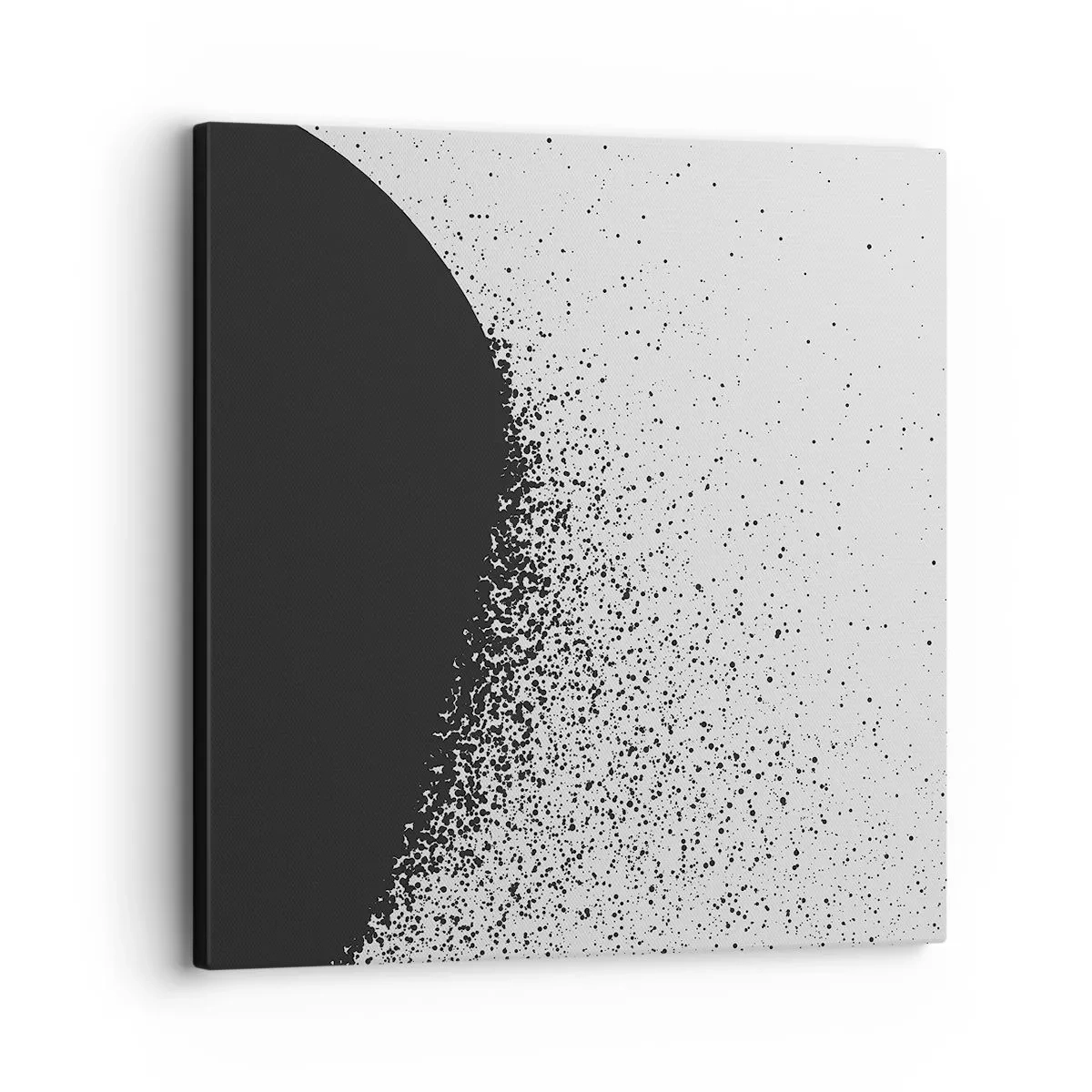 Canvastavla - Bild på duk - Partiklarnas rörelse - 30x30 cm