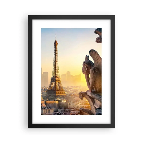 Affisch i svart ram - En hel del har ändrats… - 30x40 cm