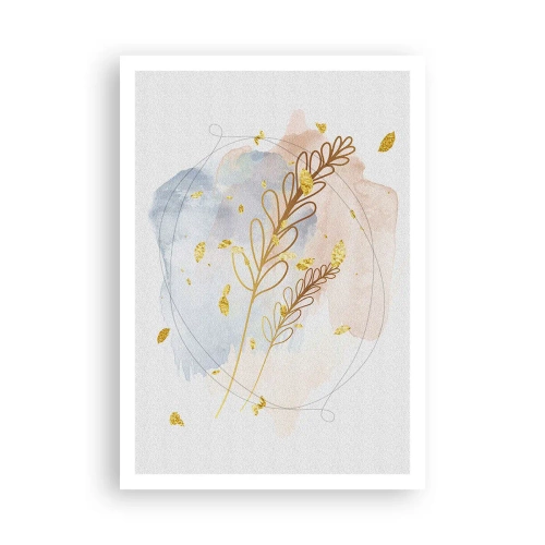 Affisch - En gyllene explosion - 70x100 cm