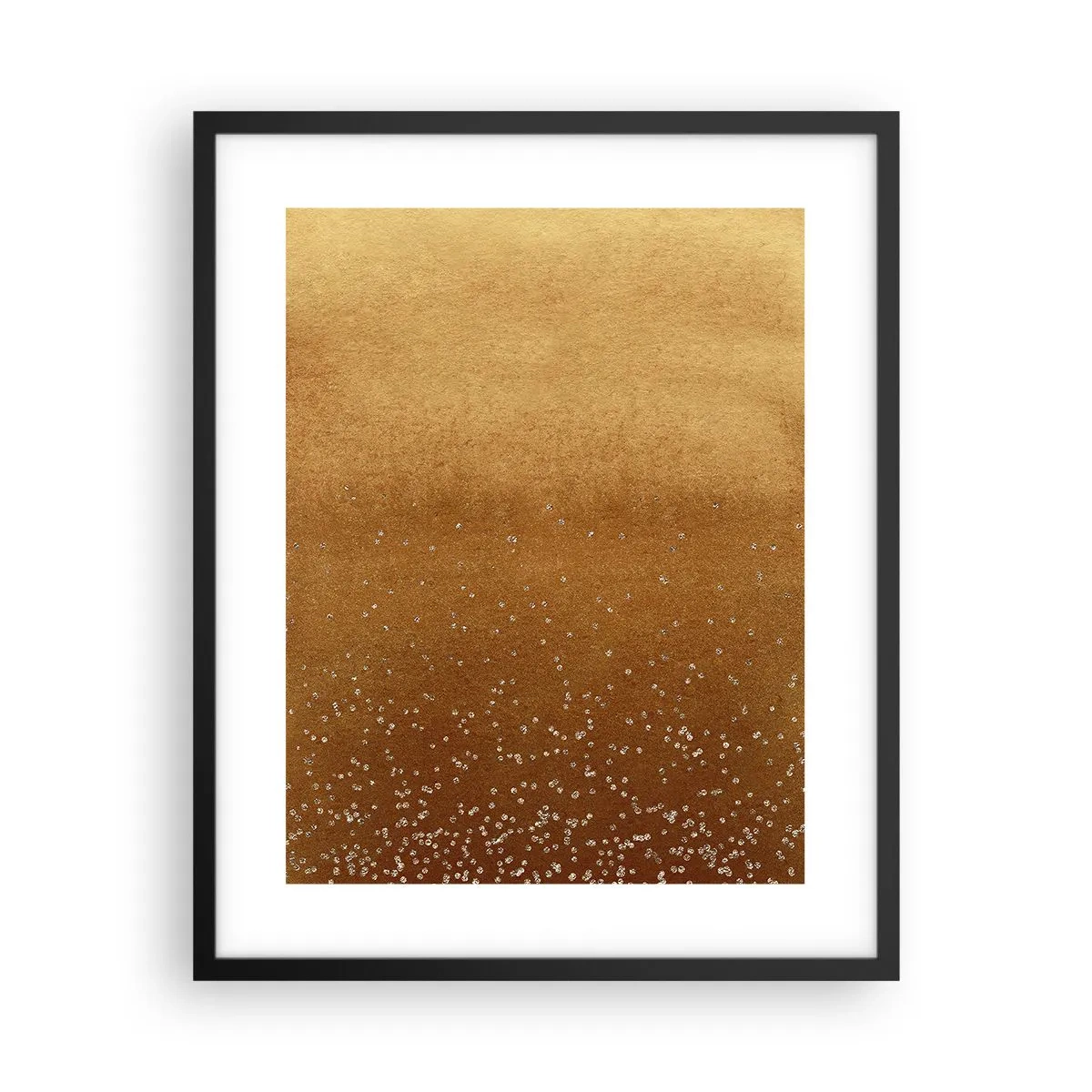 Affisch i svart ram - Ljusets födsel - 40x50 cm
