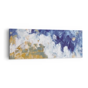 Canvastavla - Bild på duk - Elementens dans - 140x50 cm