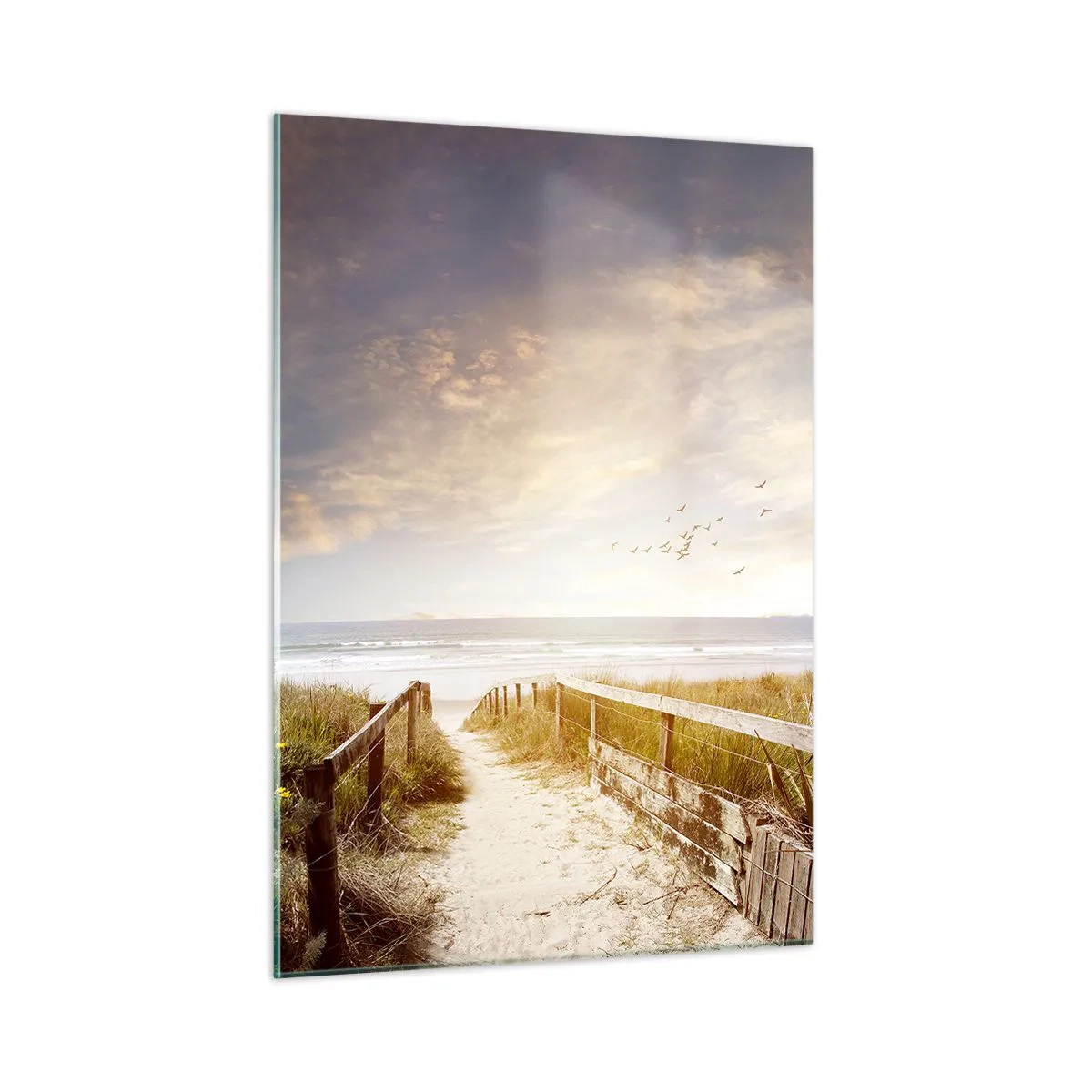 Glastavla - Bild på glas - Lugn och ro - 50x70 cm