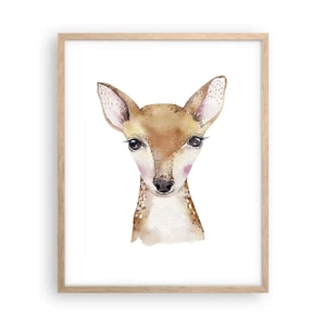 Affisch i ram av ljusek - Oskuldens natur - 40x50 cm