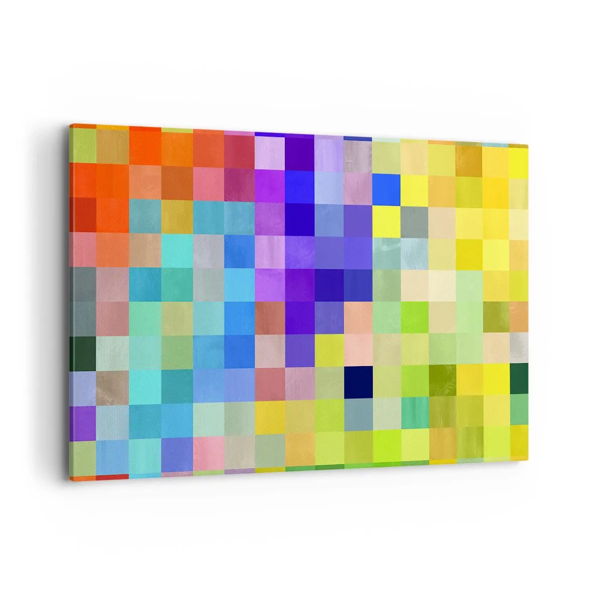 Canvastavla - Bild på duk - Alla olika, alla jämna - 120x80 cm