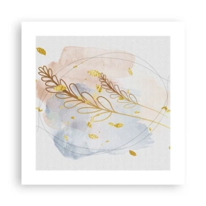Affisch - En gyllene explosion - 40x40 cm