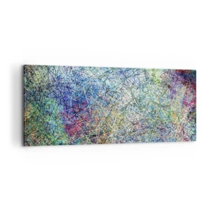 Canvastavla - Bild på duk - Det är inte så enkelt - 100x40 cm