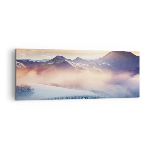 Canvastavla - Bild på duk - Naturens styrka och renhet - 140x50 cm