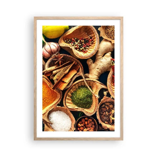 Affisch i ram av ljusek - Ta vad du vill - 50x70 cm