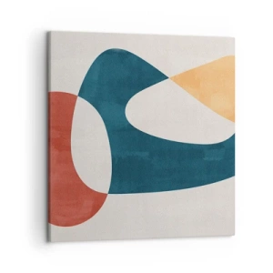 Canvastavla - Bild på duk - Influenser och metamorfoser - 50x50 cm