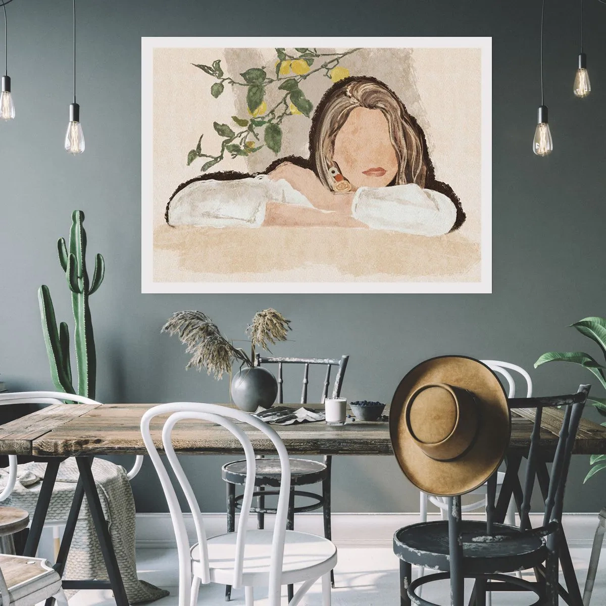 Affisch - Sydlig skönhet - 91x61 cm