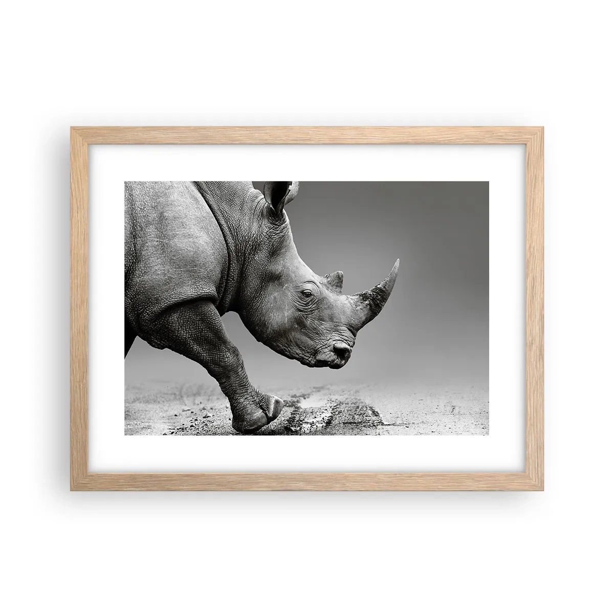 Affisch i ram av ljusek - Ostoppbar kraft - 40x30 cm