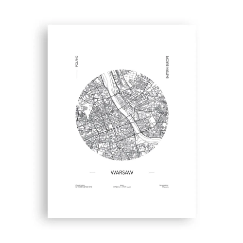 Affisch - Warszawas anatomi - 30x40 cm