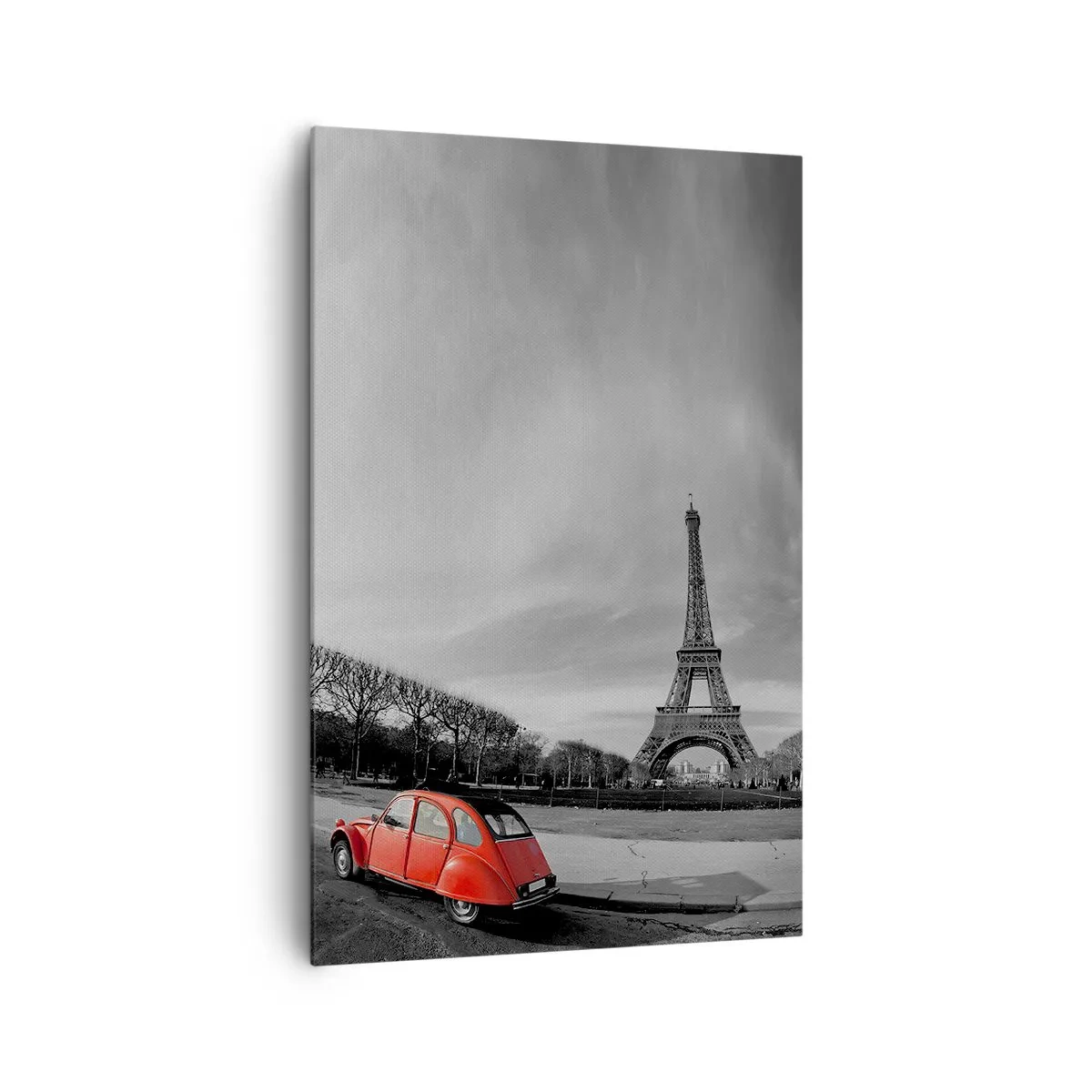 Canvastavla - Bild på duk - Mera parisianskt än själva Paris - 80x120 cm