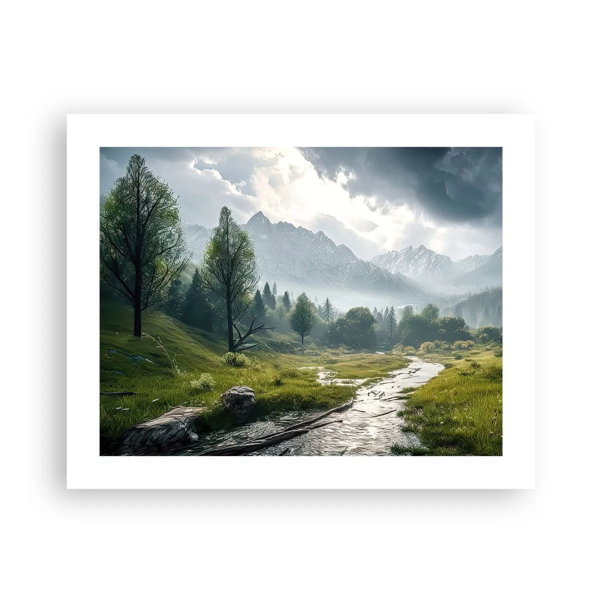 Affisch - Fram och tillbaka - 50x40 cm