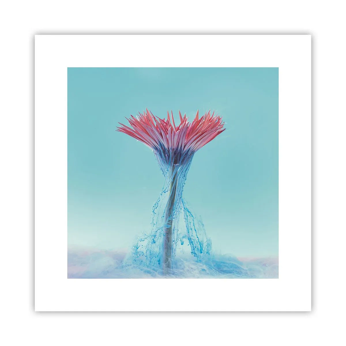 Affisch - I upplivande famn - 30x30 cm