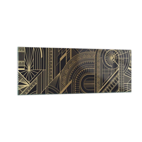 Glastavla - Bild på glas - Koncept, idéer, planer - 140x50 cm