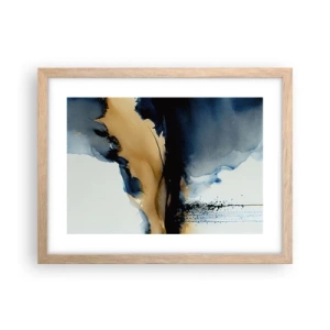 Affisch i ram av ljusek - Bakom ridån - 40x30 cm