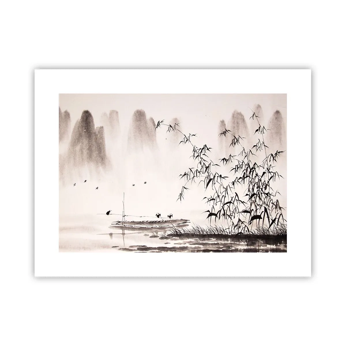 Affisch - Risfältens tystnad - 40x30 cm