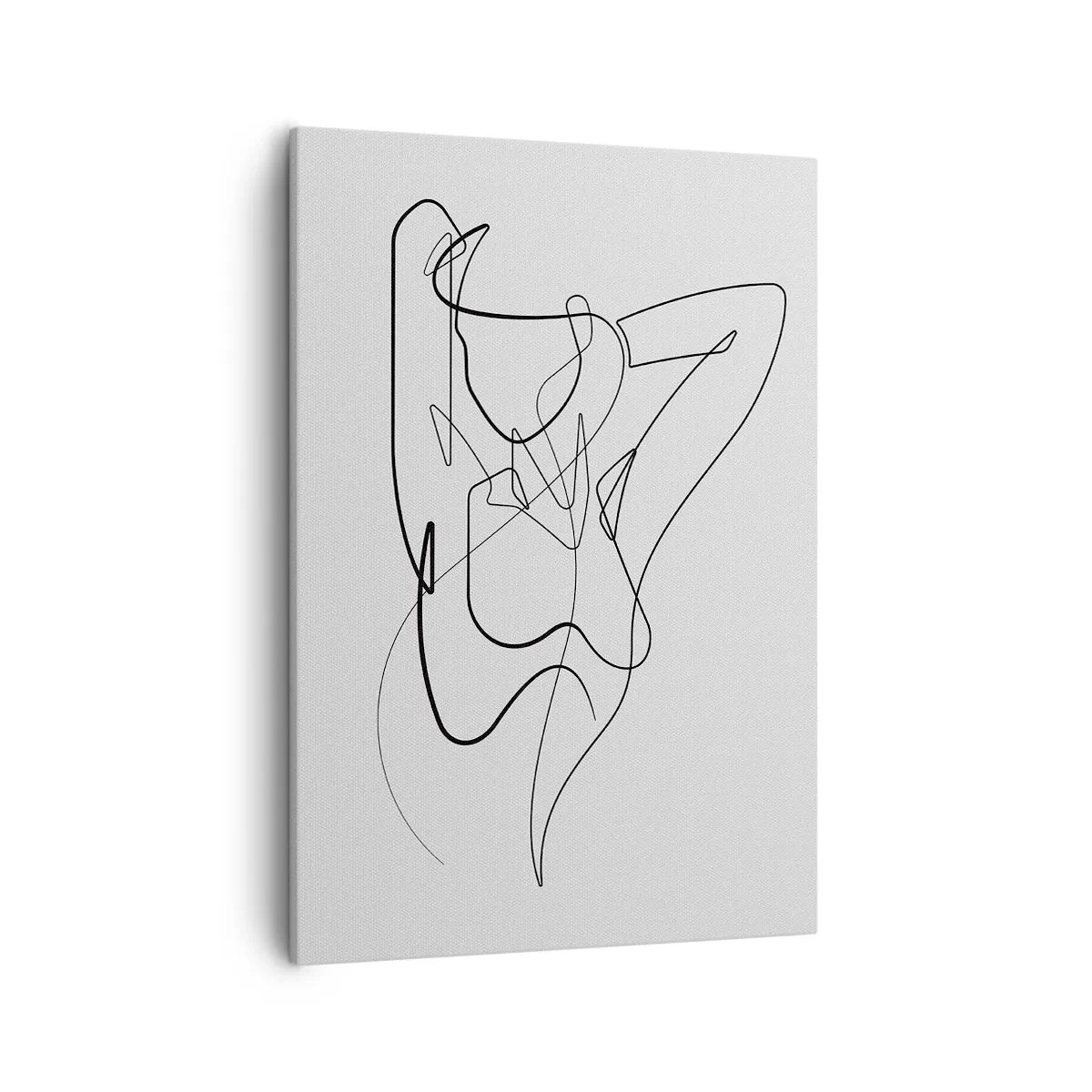 Canvastavla - Bild på duk - Hurdan du är... - 50x70 cm